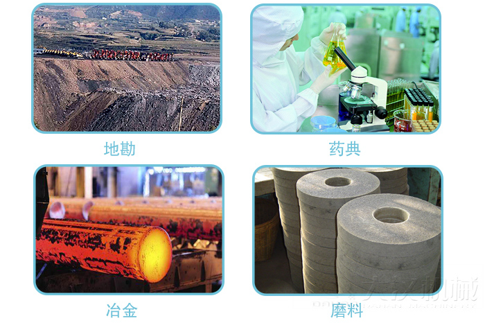 適用行業:地堪，冶金，藥典,磨料